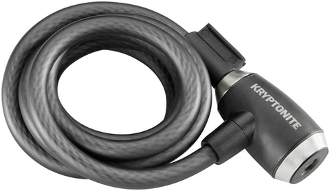 Kryptonite KryptoFlex 1218 Cable Lock - with Key, 6' x 12mm