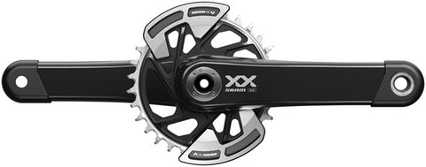 SRAM XX Eagle T-Type Wide Crankset - 175mm, 12-Speed, 32t Chainring, Direct Mount, 2-Guards, DUB Spindle Interface, Black