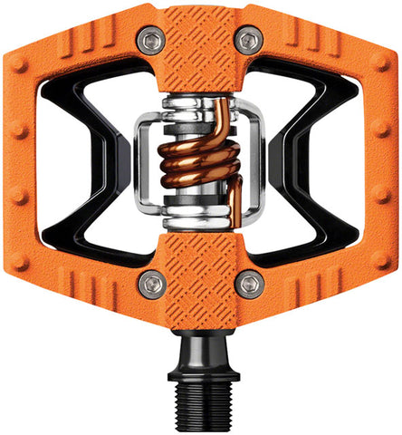 Crank Brothers Double Shot 2 Pedals - Single Side Clipless with Platform, Aluminum, 9/16