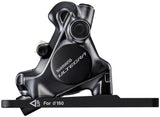 Shimano Ultegra BR-8170 Hydraulic Disc Brake Caliper - Front, Flat Mount, For 140/160mm Rotor, Finned Resin Brake Pads