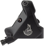 Campagnolo Super Record Ergopower Hydraulic Brake/Shift Lever and Disc Caliper - Right/Rear, 12-Speed, 140mm Flat Mount Caliper, Black