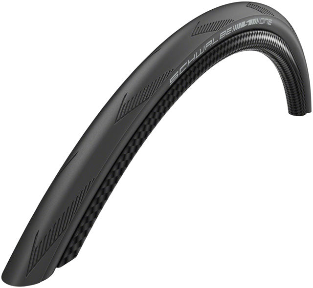 Schwalbe One Tire - 700 x 28, Clincher, Folding, Black, Performance Line, Addix