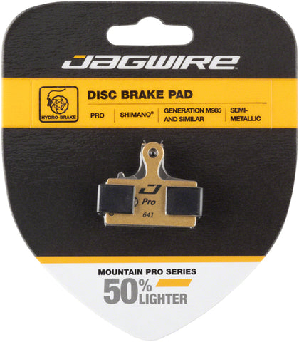 Jagwire Pro Semi-Metallic Disc Brake Pads - For Shimano S700, M615, M6000, M785, M8000, M666, M675, M7000, M9000, M9020, M985, M987