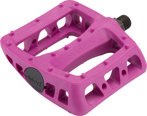 Odyssey Twisted PC Pedals - Platform, Composite/Plastic, 9/16