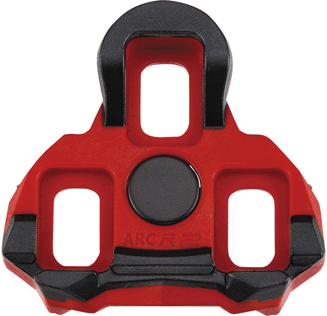 Exustar ARC R2 Look Keo Cleats, 6 Degree Red