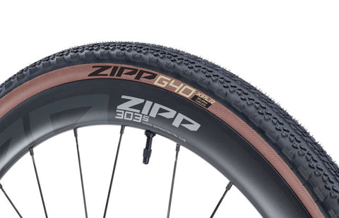 Zipp G40 XPLR Puncture Resistant Tire - 700 x 40, Tubeless, Folding, Black/Tan, A2