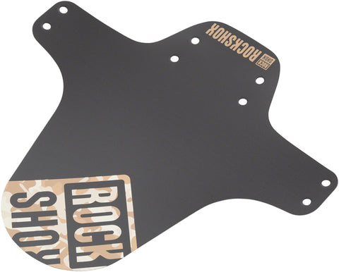 RockShox MTB Fender Black with Tan Camouflage Print