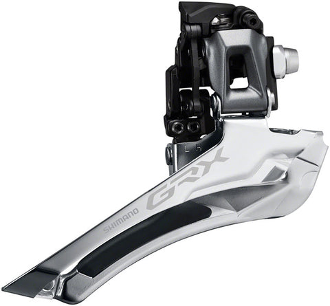 Shimano GRX FD-RX810-F 2 x 11 Speed Braze-On Front Derailleur, 50t max Chainring