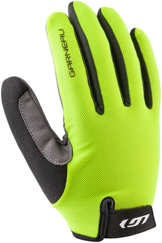 Garneau Calory Gloves - Yellow, Full Finger, Men's, Medium