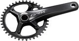 Shimano GRX FC-RX810-1 Crankset - 172.5mm, 11-Speed, 40t, 110 BCD, Hollowtech II Spindle Interface, Black