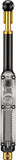 Lezyne Digital Shock Drive Pump 350 psi with zero-loss chuck head, Black/Gold