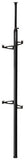 Feedback Sports Velo Column Display Stand - 2-Bike, Tension Pole, Black