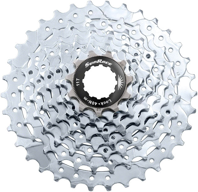 SunRace M55 Cassette - 8-Speed, 11-32t, Zinc