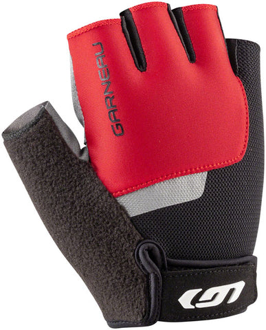 Garneau Biogel RX-V2 Gloves - Red, Short Finger, Men's, Small