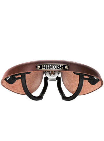 Brooks B17 Short Saddle - Steel, Antique Brown
