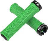 RaceFace Half Nelson Grips - Green, Lock-On