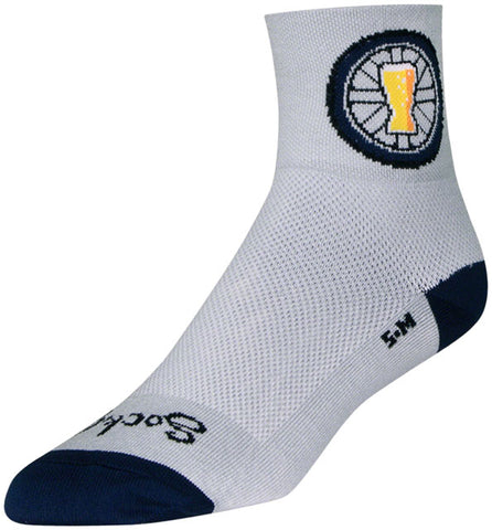 SockGuy Classic Destiny Socks - 3 inch, Gray, Large/X-Large