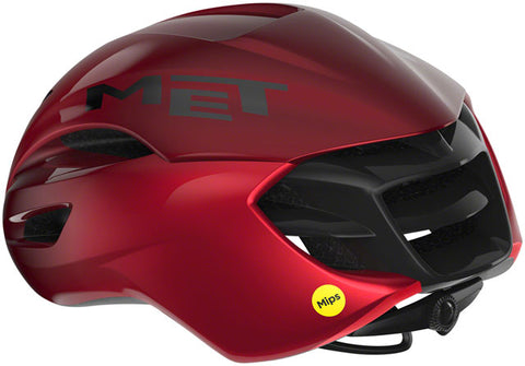 MET Manta MIPS Helmet - Red Metallic, Glossy, Small