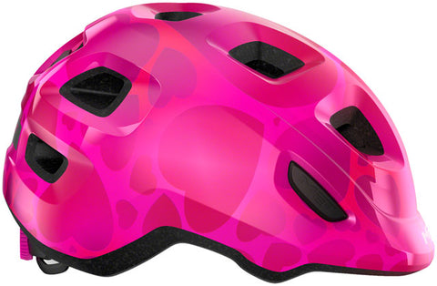 MET Helmets Hooray MIPS Child Helmet - Pink Hearts, Small