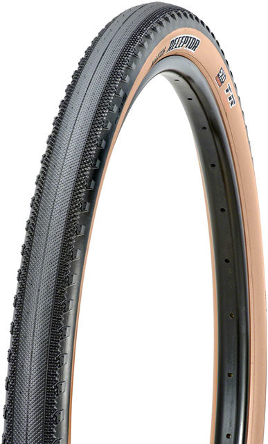Maxxis Receptor Tire - 650b x 47, Tubeless, Folding, Black/Dark Tan, Dual, Exo Protection