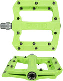 Fyxation Mesa MP Pedals - Platform, Composite/Plastic, 9/16", Green