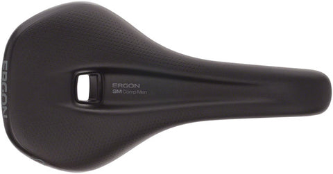 Ergon SM Comp Saddle - Steel, Stealth, Men's, Small/Medium