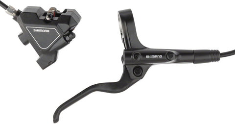 Shimano Altus BL-MT201/BR-UR300 Disc Brake and Lever - Rear, Hydraulic, Flat Mount, Resin Pads, Black