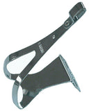 MKS Steel Toe Clips Medium Chrome