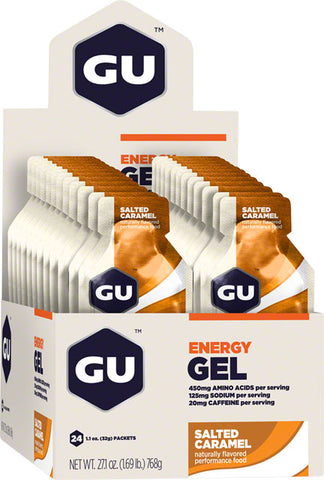 GU Energy Gel - Salted Caramel, Box of 24