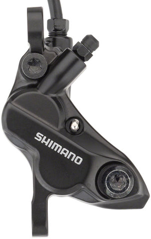 Shimano Deore BL-MT501/BR-MT520 Disc Brake and Lever - Front, Hydraulic, Post Mount, Black