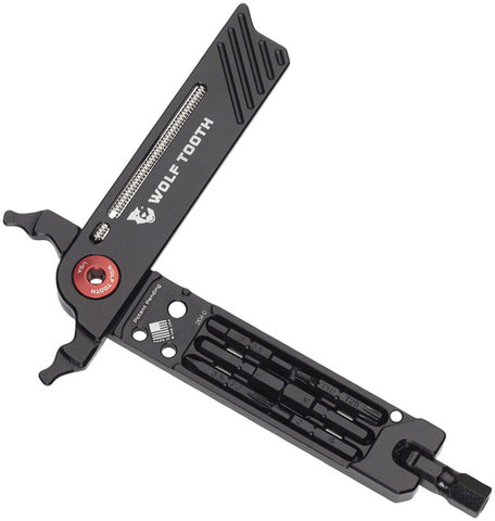 Wolf Tooth 8-Bit Pliers, Red Bolt