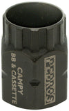 Pedro's Campy BB And Cassette Socket Socket Tool for Campagnolo BB and Cassette Lockrings