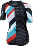 Teravail Waypoint Women's Jersey - Black, White, Blue, Red, Large