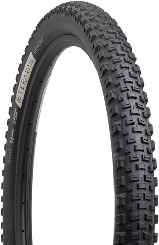 Teravail Honcho Tire - 27.5 x 2.4, Tubeless, Folding, Black, Light and Supple, Grip Compound