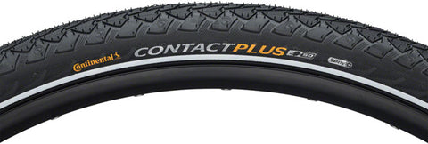 Continental Contact Plus Tire - 700 x 42, Clincher, Wire, Black