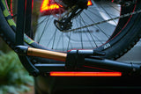 Piston Pro X Hitch Bike Rack - 2-Bike, 1.25" Receiver, LED Lights with 4-Pin Plug, Kashima Coat, Galaxy Gray
