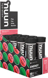 Nuun Energy Hydration Tablets - Watermelon Burst, Box of 8 Tubes