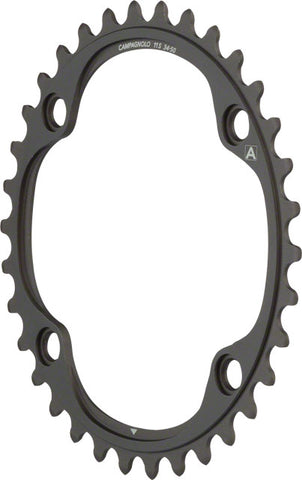 Campagnolo 11 Speed 36 Tooth Chainring and Bolt Set for 2015 and later Super Record, Record and Chorus