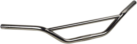 Velo Orange Klunker Handlebar - 25.4 45 Degree Sweep, 76mm Rise, 680mm width, Nickel