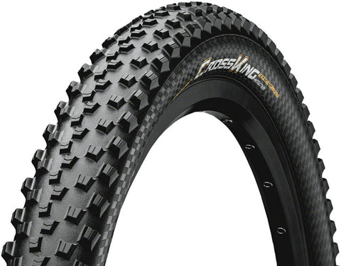 Continental Cross King Tire - 29 x 2.2, Tubeless, Folding, Black, 180tpi