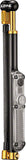 Lezyne Digital Shock Drive Pump 350 psi with zero-loss chuck head, Black/Gold