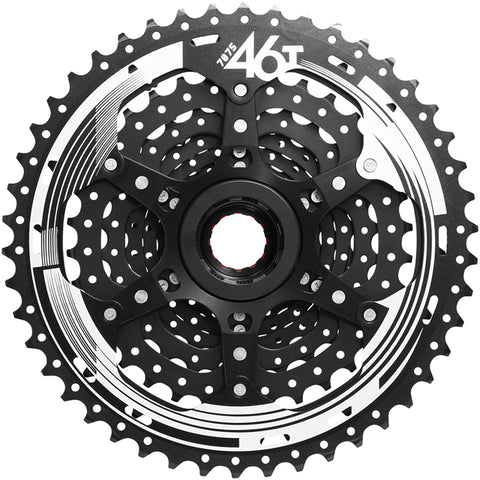 SunRace CSMX9X Cassette - 11-Speed, 10-46t, Black Chrome, For XD Driver Body