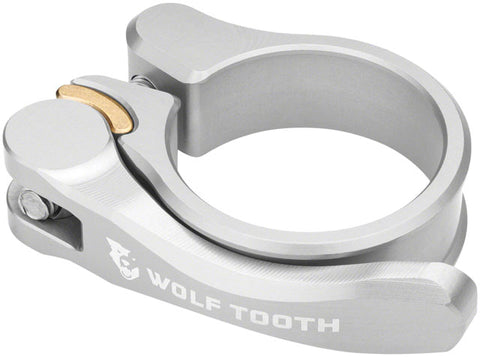 Wolf Tooth Components Quick Release Seatpost Clamp - 36.4mm, Silver