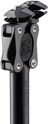 Cane Creek eeSilk+ Suspension Seatpost - Alloy, 31.6 x 387mm, 35mm Travel, Black