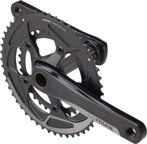 SRAM Rival 22 Crankset - 175mm, 11-Speed, 50/34t, 110 BCD, GXP Spindle Interface, Black