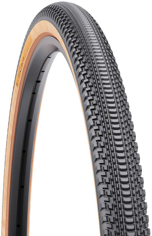 WTB Vulpine Tire - 700 x 40, TCS Tubeless, Folding, Black/Tan, Light/Fast Rolling, Dual DNA,