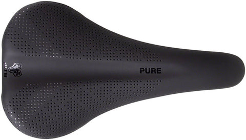 WTB Pure Saddle - Steel, Black, Medium