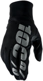 100% Hydromatic Gloves - Black, Full Finger, Large