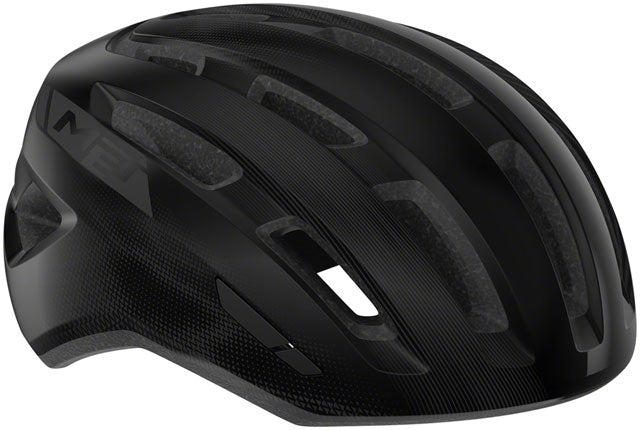 MET Miles MIPS Helmet - Black, Glossy, Medium/Large