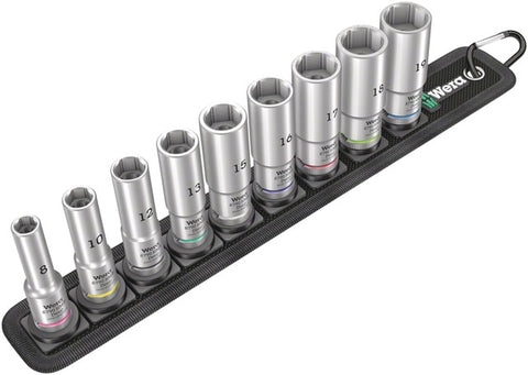 Wera Belt B Deep 1 socket set - 3/8